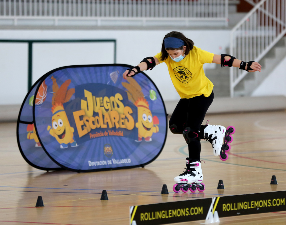 Imágenes de la 4ª jornada de Patinaje de Velocidad de Juegos Escolares.  / MONTSE.ALVAREZ