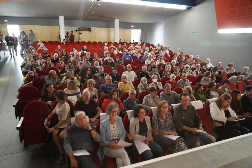 Acto público de partidos de izquierdas de Valladolid para el nuevo curso político.