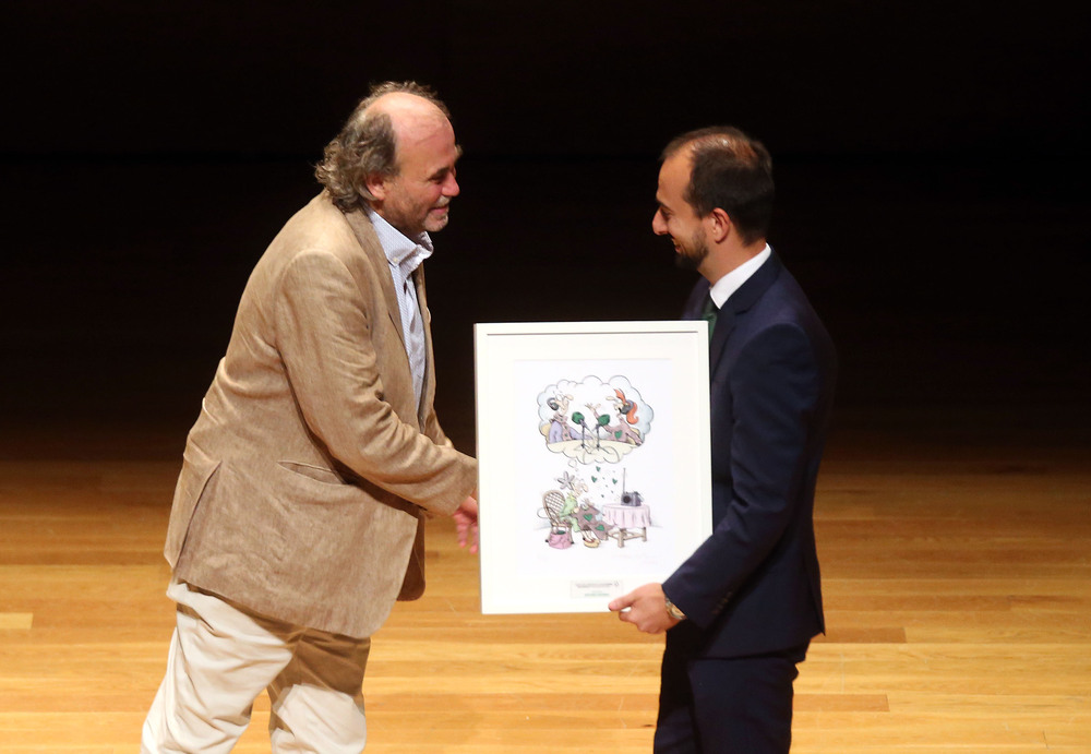 Onda Cero Valladolid reconoce al periodista Vicente Ballester con su Premio Especial Honorífico  / RUBÉN CACHO / ICAL