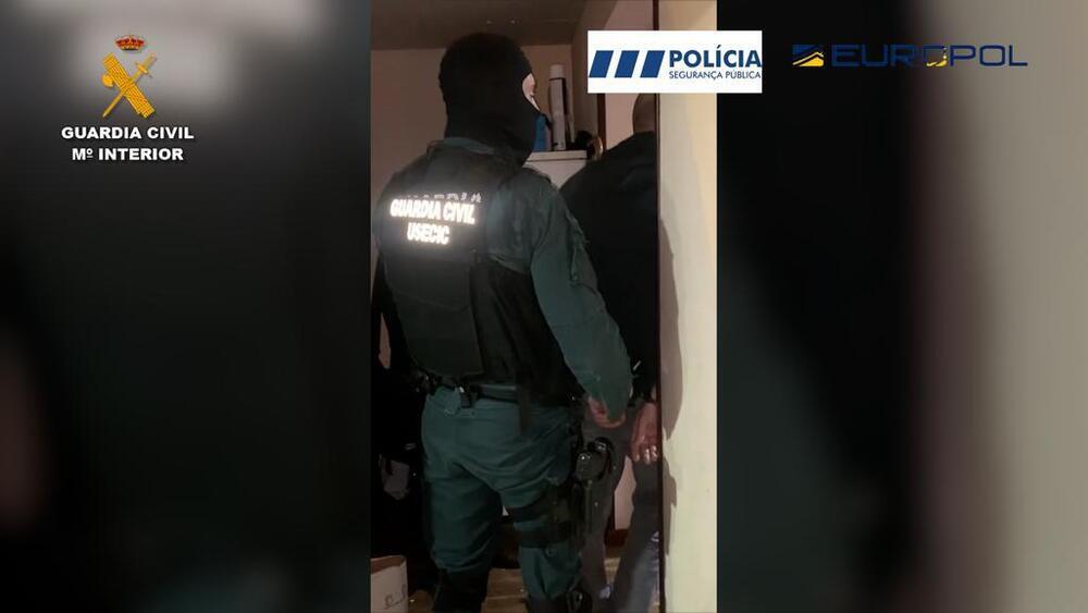 Operación de la Guardia Civil contra una banda de asalto a viviendas.