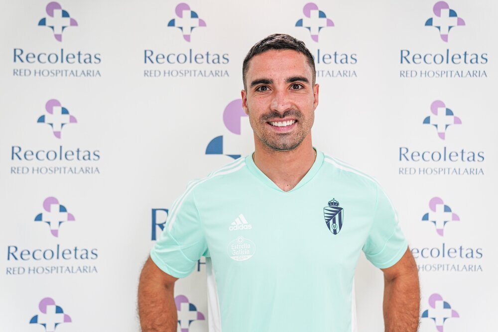 Asenjo pasa el reconocimiento médico con el Real Valladolid.
