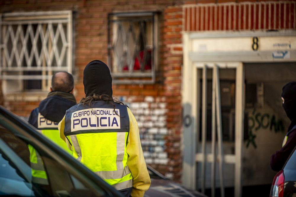 Operación antidroga en el número 8 de la Calle Duero del barrio de Las Viudas  / JONATHAN TAJES