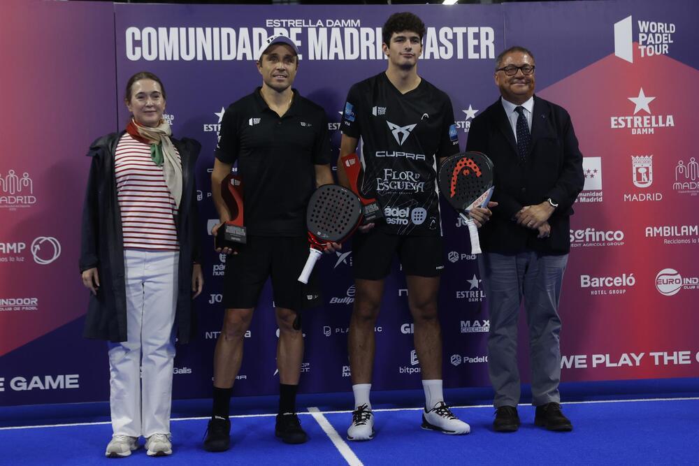 Coello gana el Estrella Damm Comunidad De Madrid Master 2022, del World Pádel Tour.