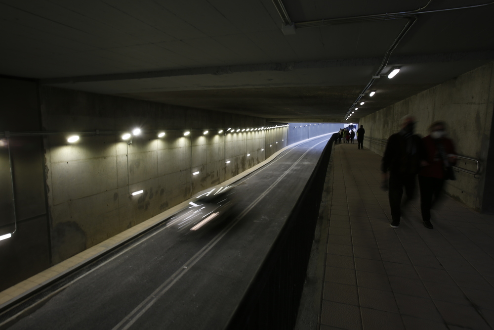 Apertura del túnel de la calle Andrómeda   / JONATHAN TAJES