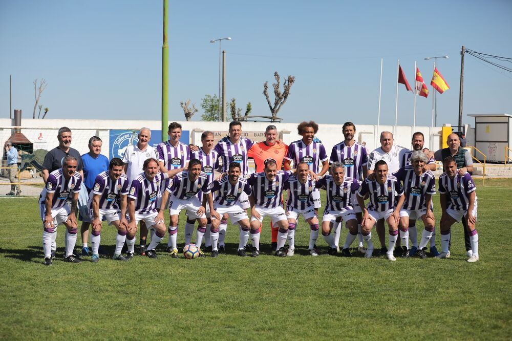 El Real Valladolid veteranos, en Mojados.