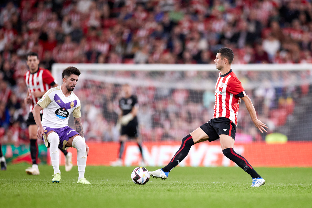 Imágenes del Athletic-Real Valladolid.  / AFP7 VÍA EUROPA PRESS