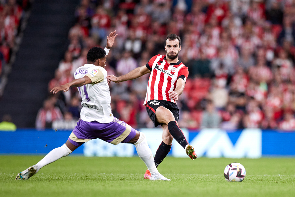 Imágenes del Athletic-Real Valladolid.  / AFP7 VÍA EUROPA PRESS