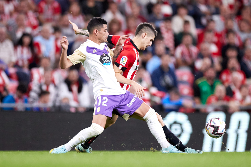 Imágenes del Athletic-Real Valladolid.  / AFP7 VÍA EUROPA PRESS