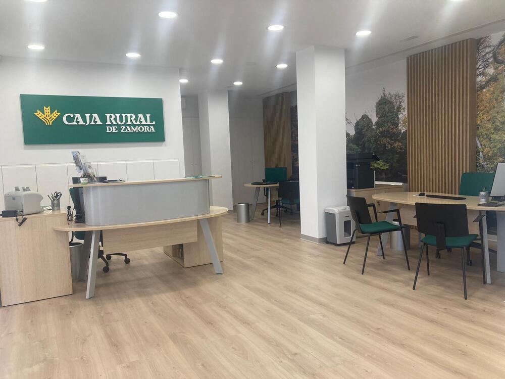 Nueva oficina de Caja Rural de Zamora en La Rubia.