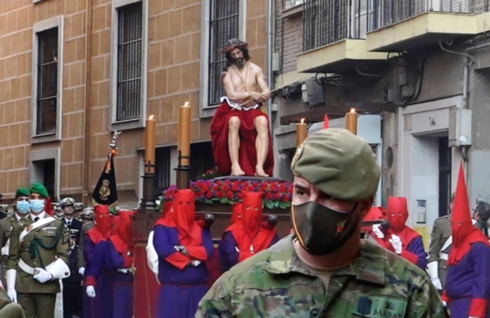 Procesión de la Hermandad del Santo Cristo de los Artilleros.