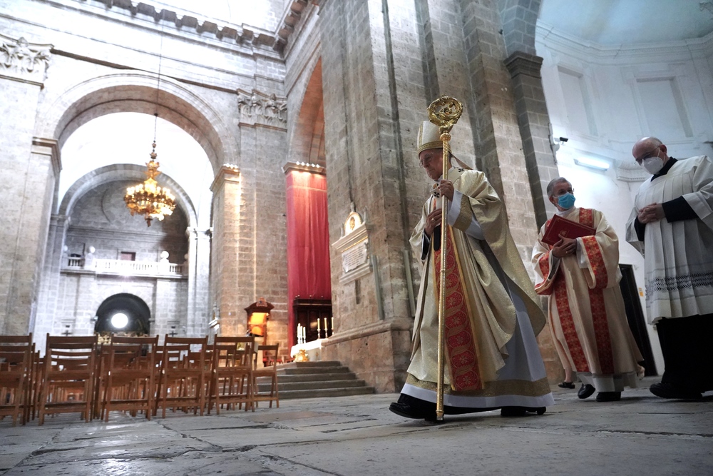 Imagen de la eucaristía de despedida de Ricardo Blázquez de la Archidiócesis de Valladolid.