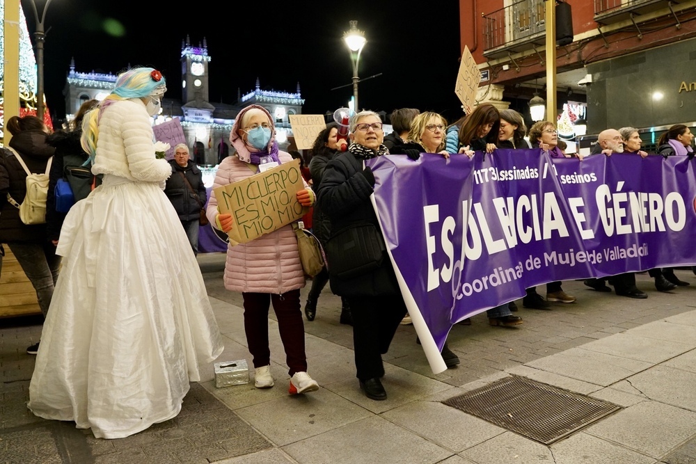 Manifestaciones por el D?a Internacional de la Eliminaci?n de la Violencia hacia las Mujeres