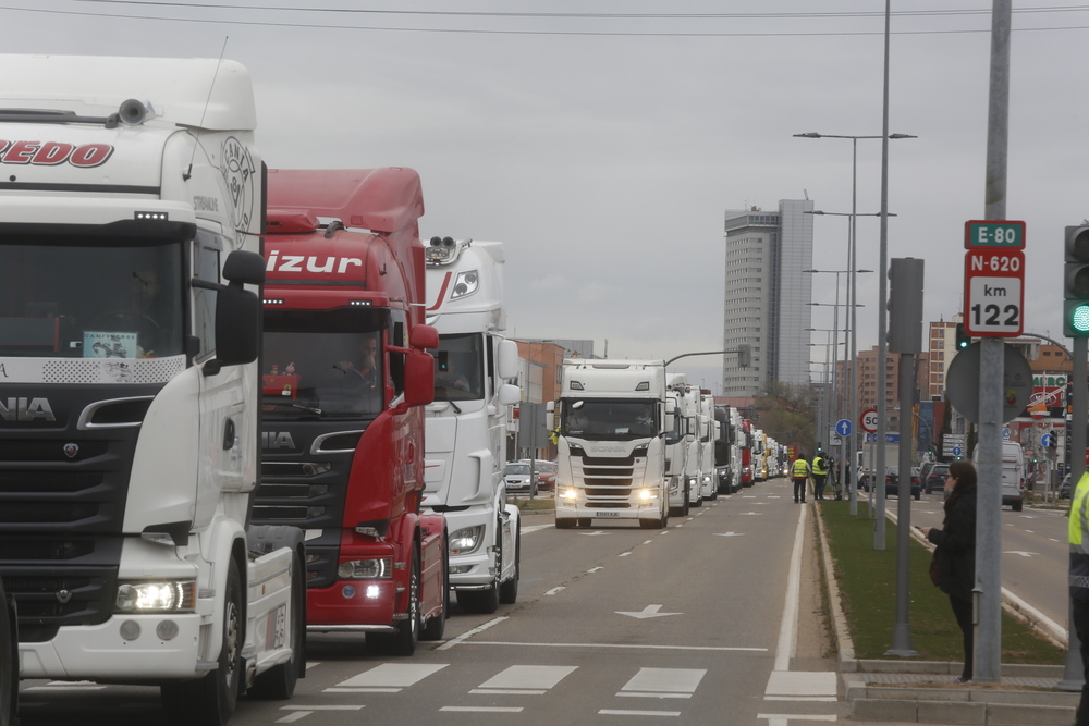 Protesta de camioneros  / JONATHAN TAJES