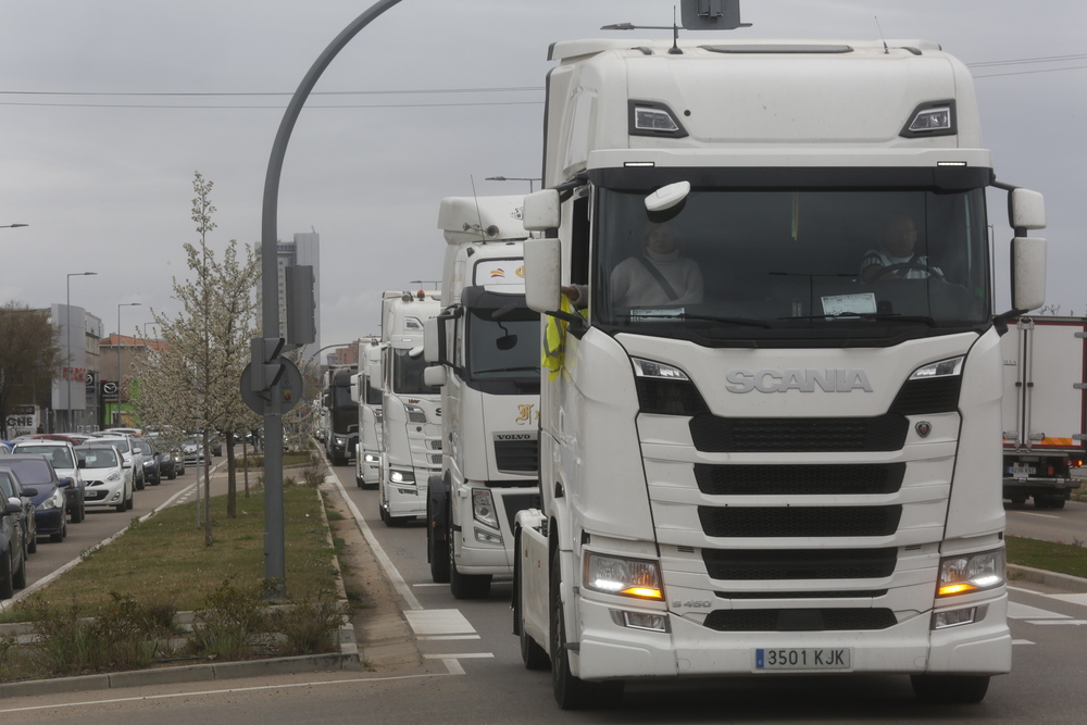 Protesta de camioneros  / JONATHAN TAJES