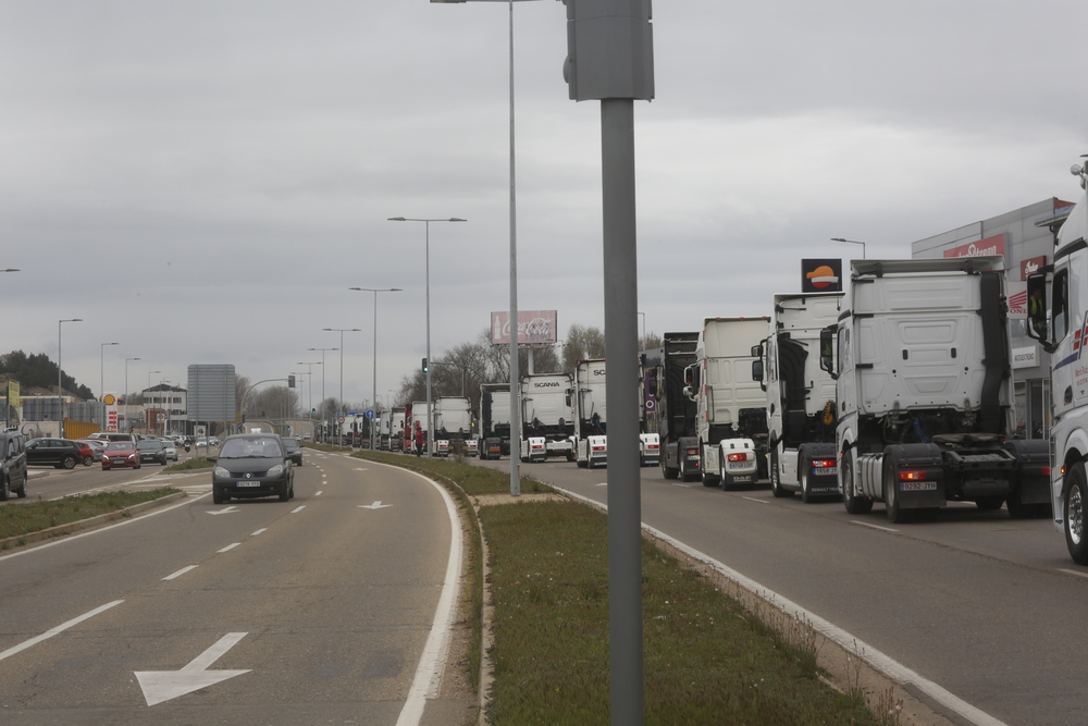 Protesta de camioneros  / JONATHAN TAJES