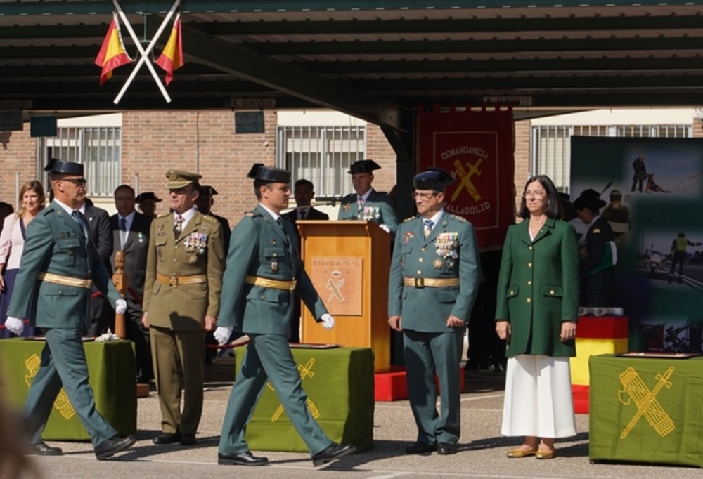 La Guardia Civil festeja a su patrona con el agradecimiento de la sociedad a su labor.  / ICAL