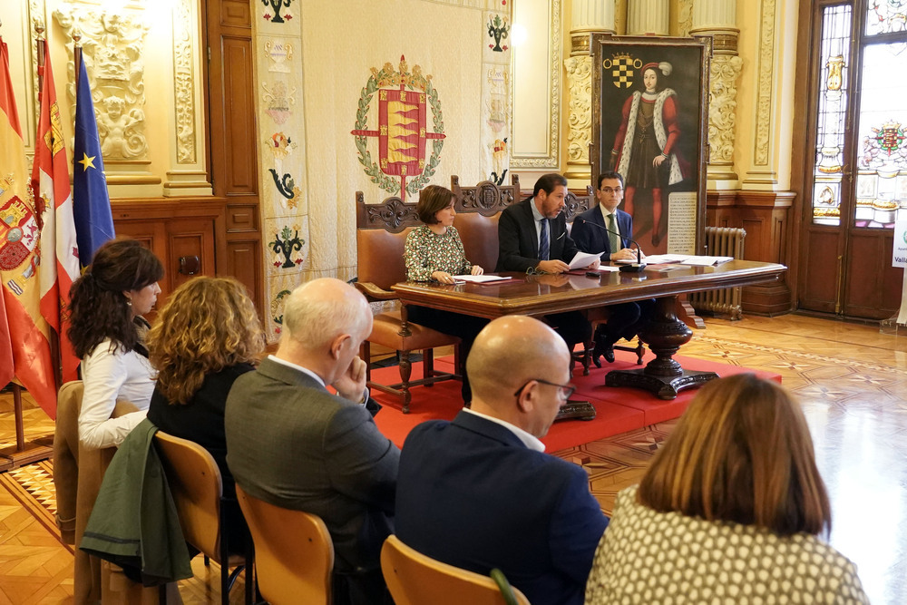 Presentación del Presupuesto del Ayuntamiento de Valladolid para 2023.
