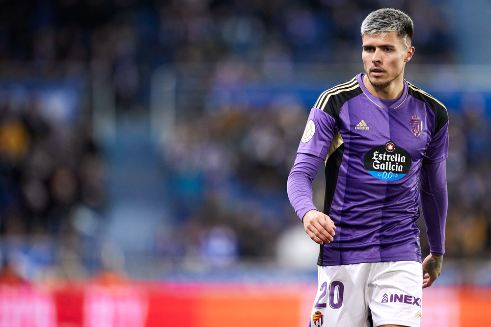 Narváez, en el Alavés-Real Valladolid de Copa.  / AFP7 VÍA EUROPA PRESS