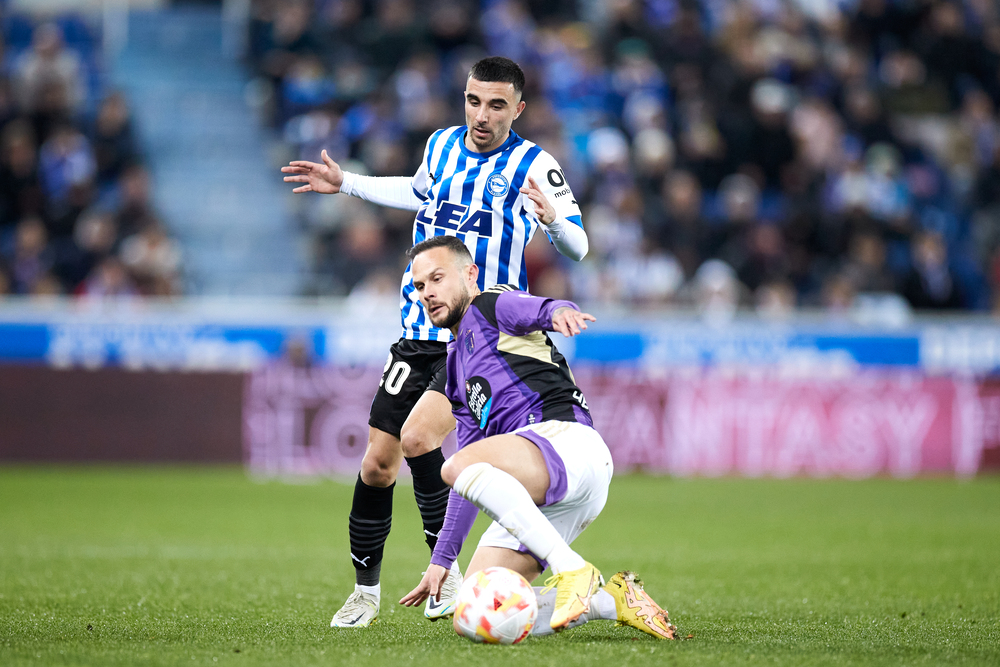 Imagen del Alavés-Real Valladolid de Copa del Rey.  / AFP7 VÍA EUROPA PRESS