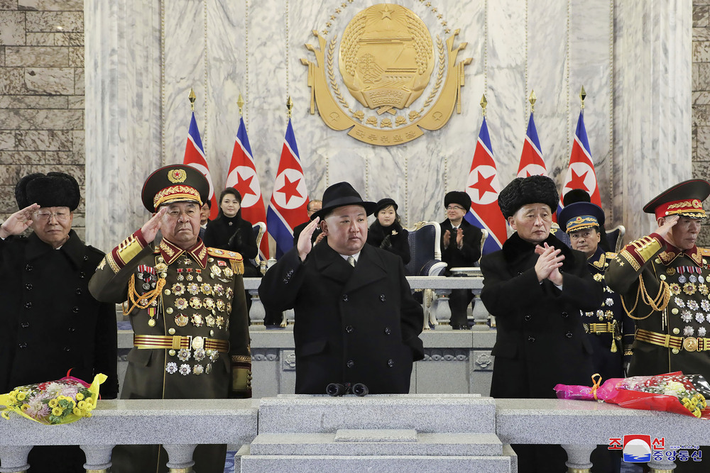Anniversario delle forze armate della Corea del Nord  / ASSOCIATED PRESS/LAPRESSE