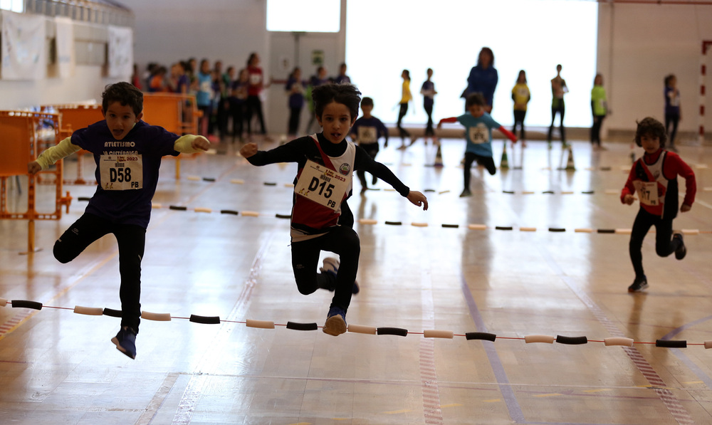 Imagen de la segunda jornada del Campeonato Escolar del Torneo Jugando al Atletismo.  / MONTSE.ALVAREZ