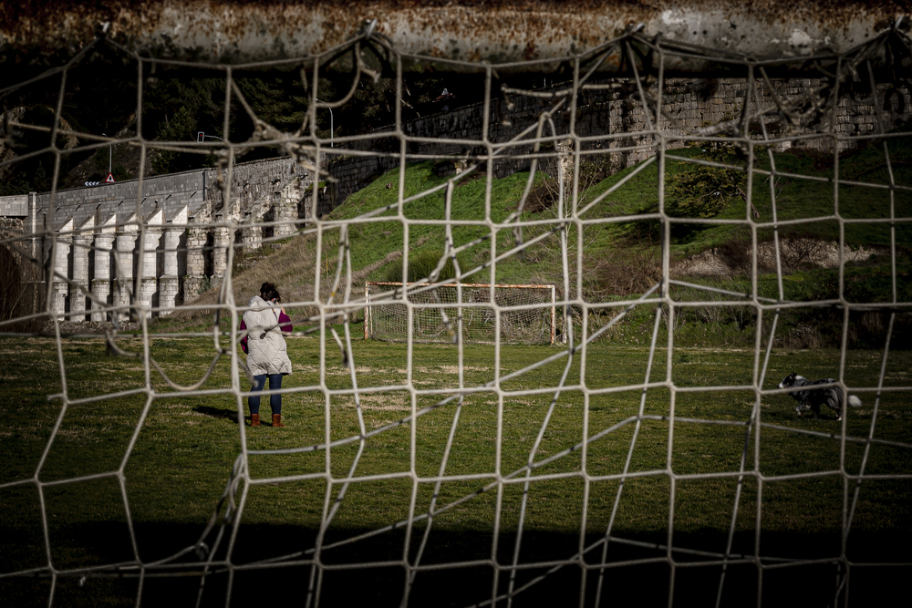 Campos de fútbol abandonados de Cabezón de Pisuerga.