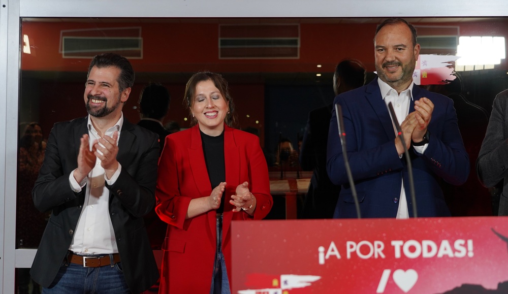 Imagen de la presentación del candidato del PSOE a la Alcaldía de Tudela de Duero.  / RUBN CACHO ICAL