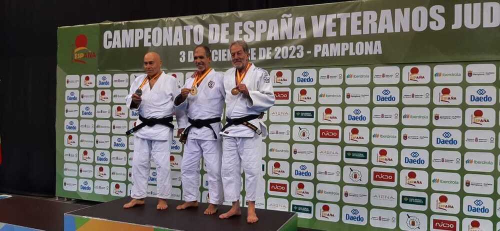 Julio Cereijo (Parque Sport), plata en el Nacional máster de judo.