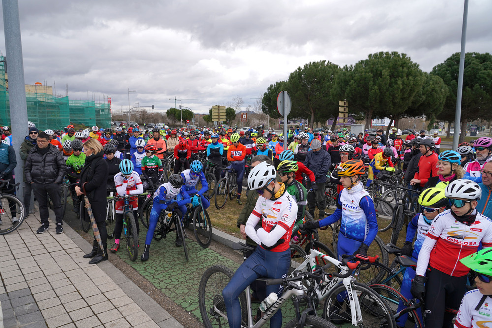 Manifestación ciclista en recuerdo de Estela Domínguez en Valladolid.  / RUBN CACHO ICAL