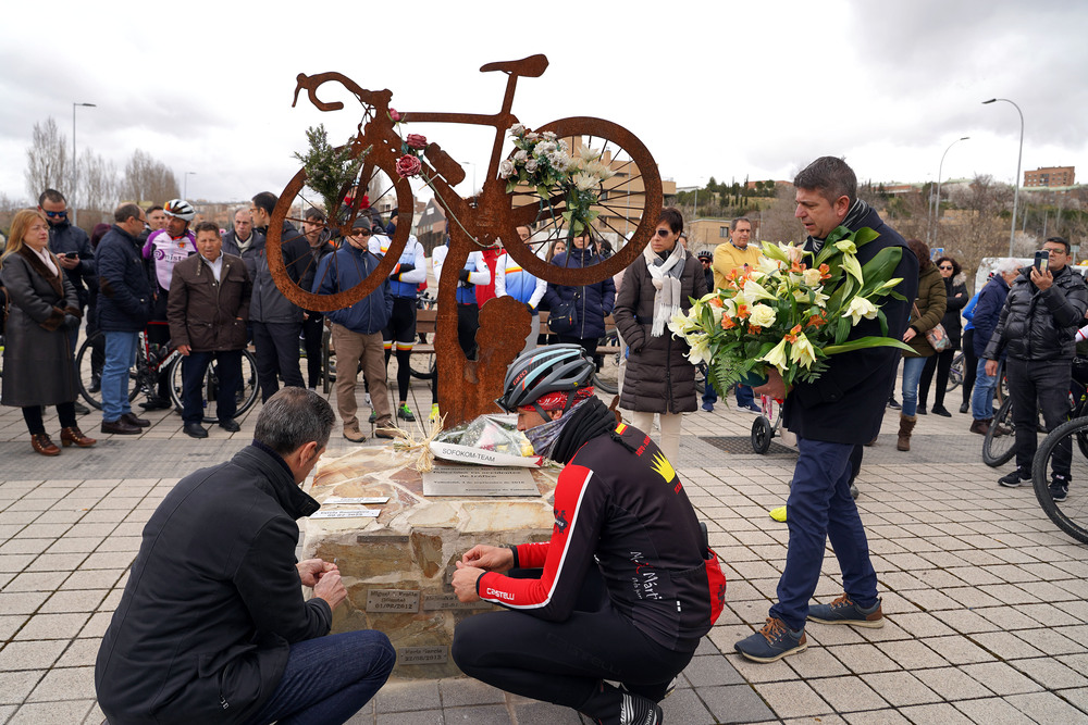 Manifestación ciclista en recuerdo de Estela Domínguez en Valladolid.  / RUBN CACHO ICAL