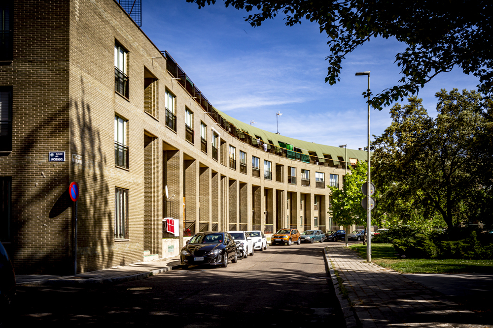 La situación se repite en este edificio de la plaza de Las Nieves.