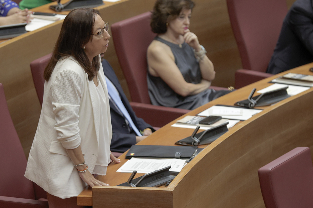 La diputada de Vox Llanos Massó será la próxima presidenta de Les Corts Valencianas.
