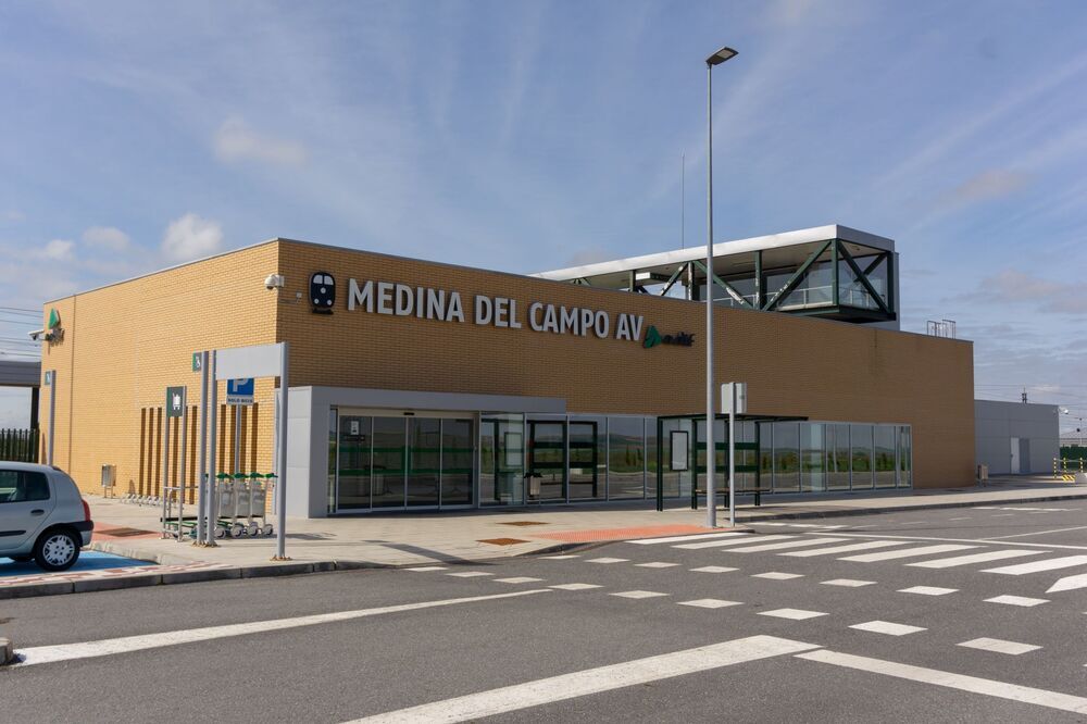 Imagen de la estación de Medina del Campo AV.