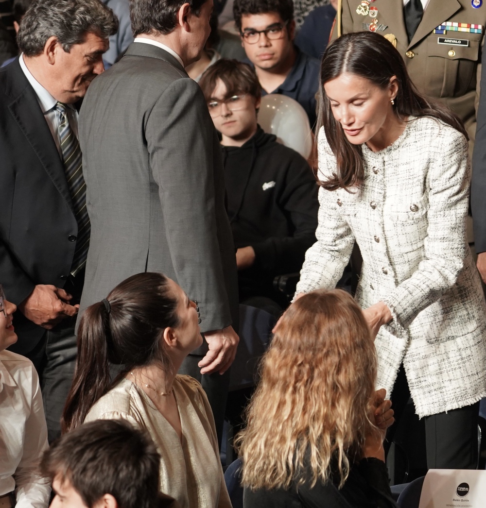 Visita de la reina Letizia a Valladolid.  / ICAL