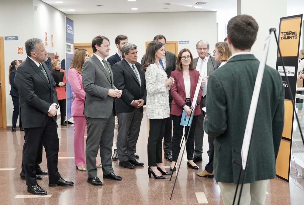 Visita de la reina Letizia a Valladolid.  / ICAL