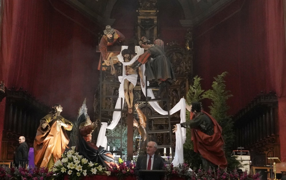 Pregón de la Semana Santa en Valladolid.