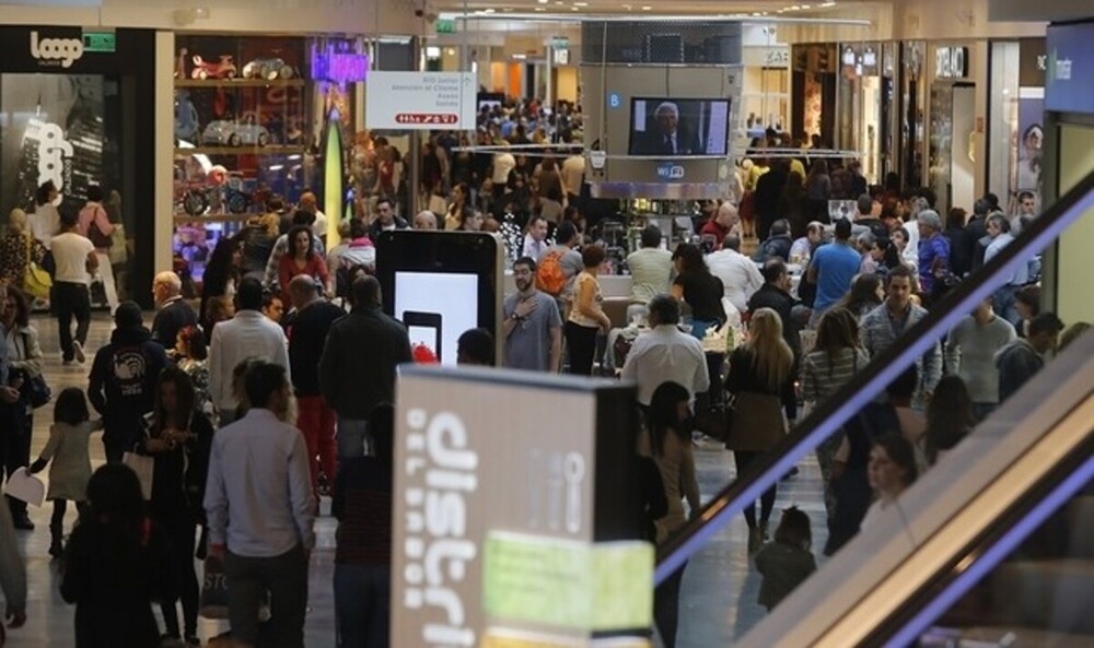 Imagen de archivo de un centro comercial de Valladolid.