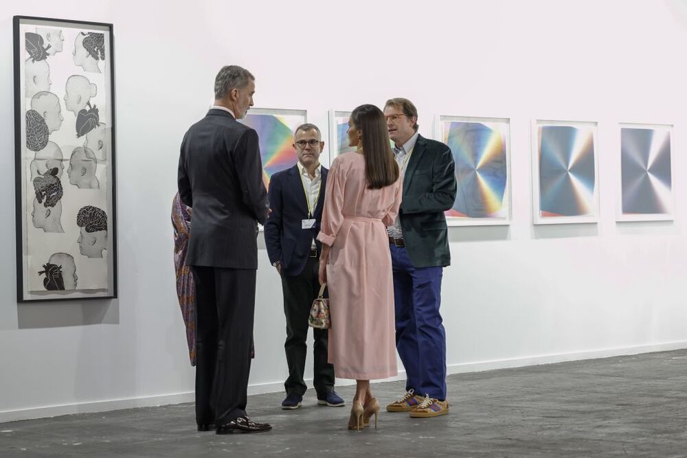 Los reyes inauguran ARCOmadrid 2023  / DANIEL GONZÁLEZ