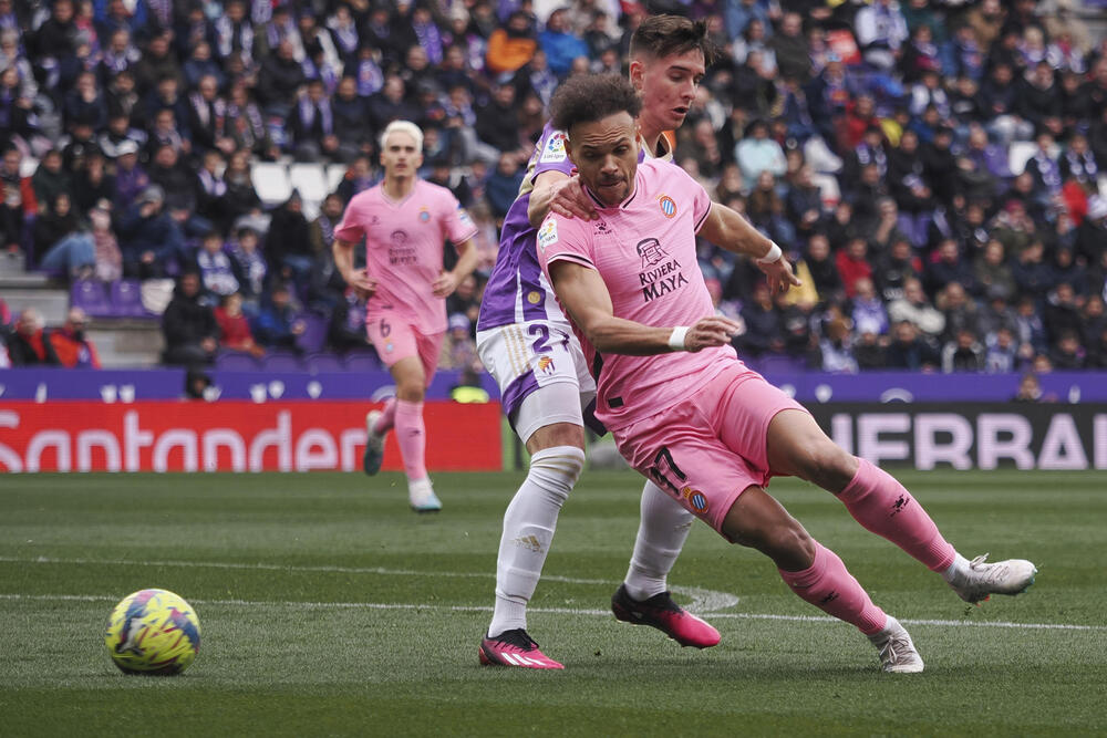 Partido Real Valladolid- RCD Espanyol  / EFE.