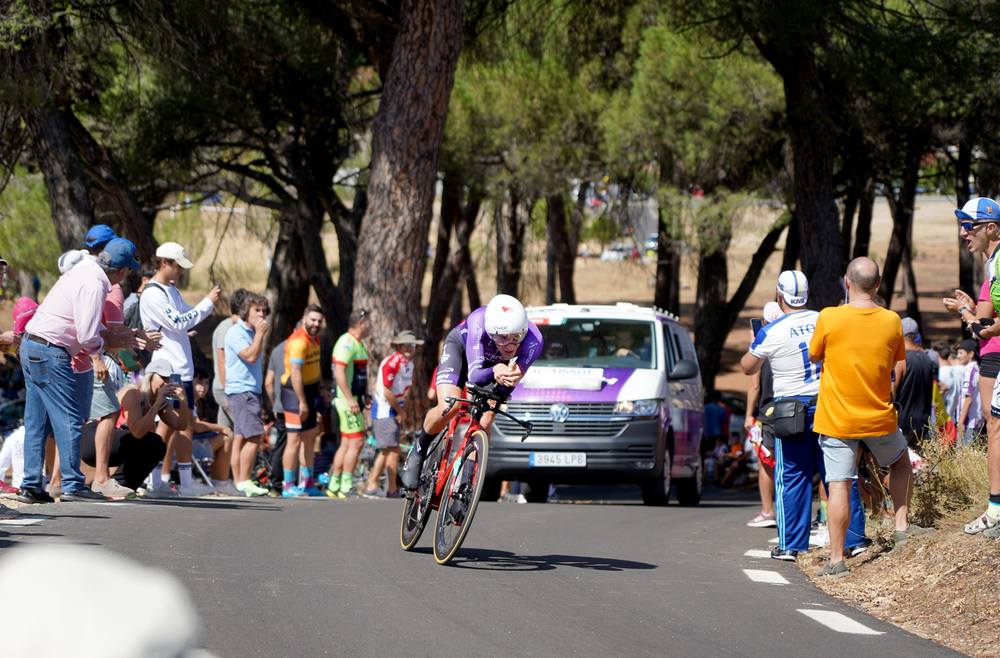 X etapa de la Vuelta Ciclista a España, con una contrarreloj por las calles de Valladolid  / LETICIA PÉREZ / ICAL
