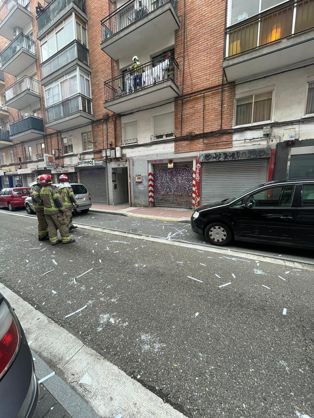 Explosión por gas en una vivienda en la calle Caamaño