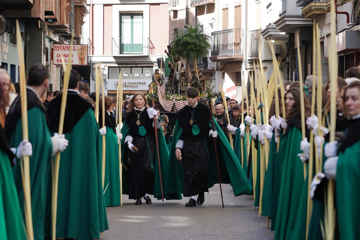 Procesión del Domingo de Ramos en Valladolid.