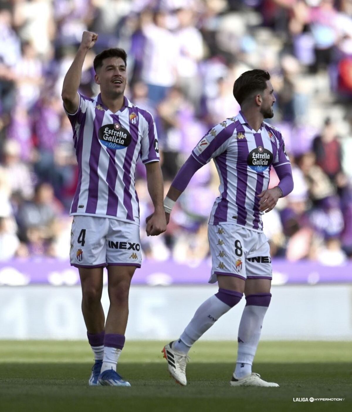 Imagen del Real Valladolid-Eibar.  / LALIGA