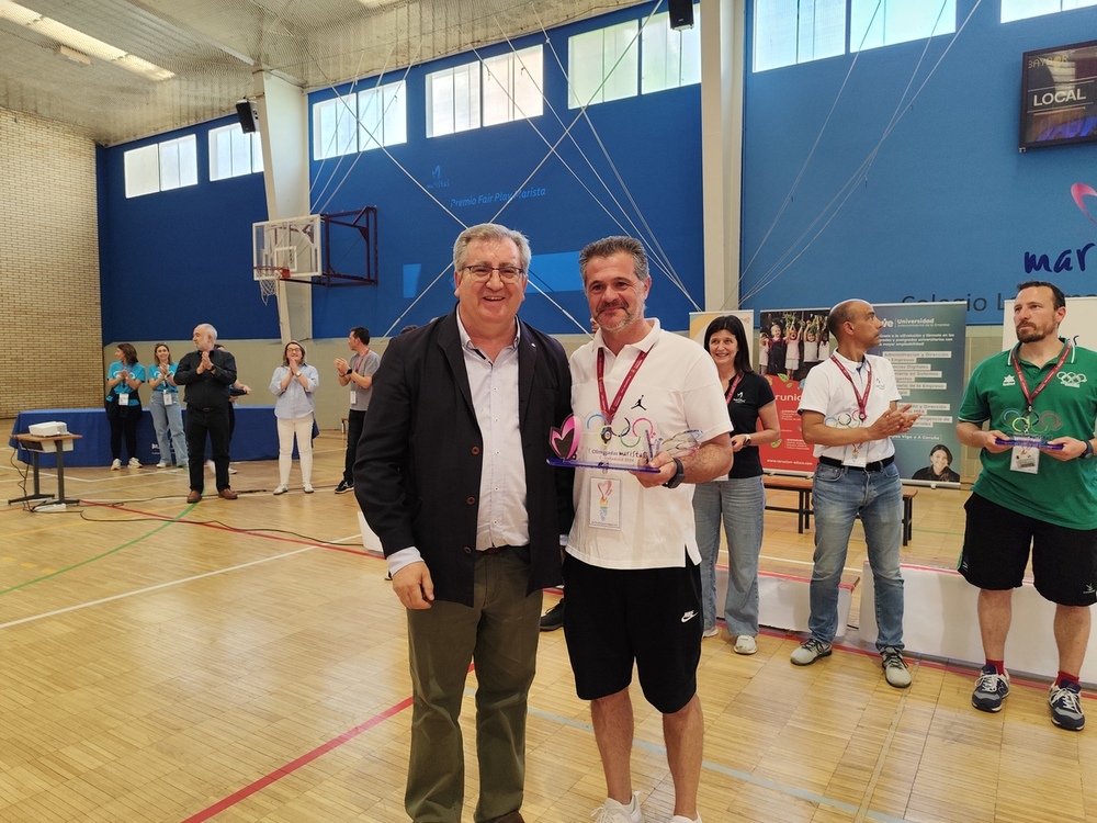 Clausura Olimpiadas Maristas de Valladolid.