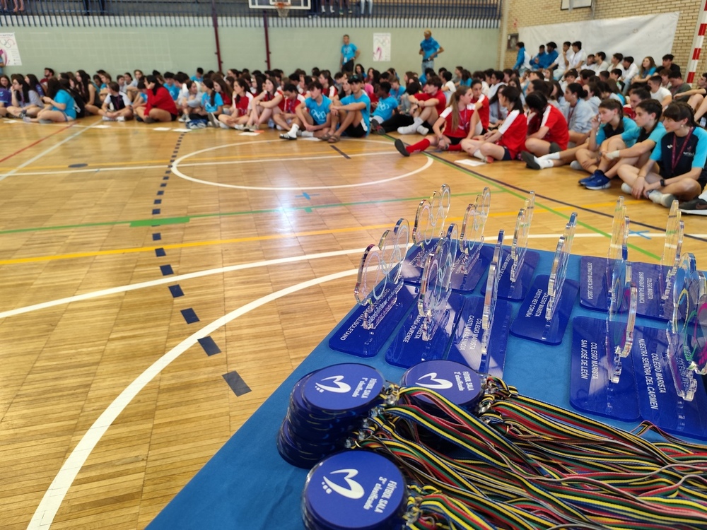 Clausura Olimpiadas Maristas de Valladolid.