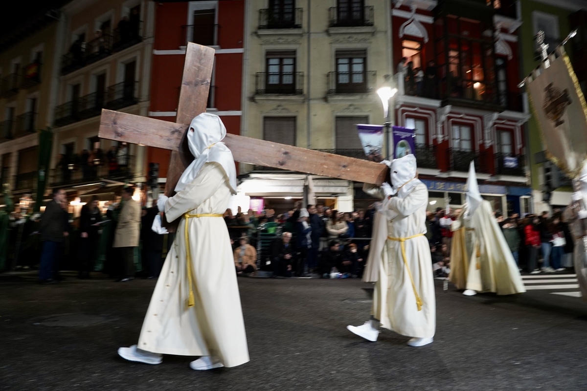 Procesión General de la Sagrada Pasión del Redentor de Valladolid.  / LETICIA PÉREZ (ICAL)