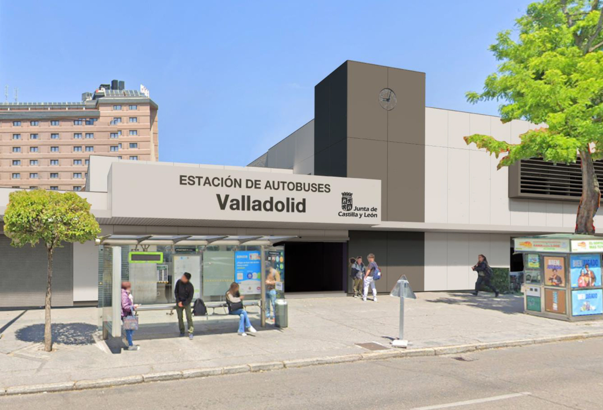Obras para dignificar la estación de autobuses de Valladolid  / JCYL