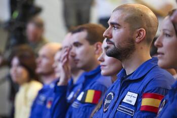 Pablo Álvarez se gradúa como astronauta