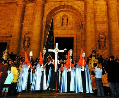 La procesión de la Amargura del Cristo se hará en 5 desfiles