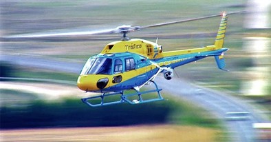 El helicóptero de la DGT sobrevolará las carreteras en junio